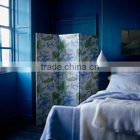 Personalized Solid Wood Folding Screen UV printing on wood Home Decoration