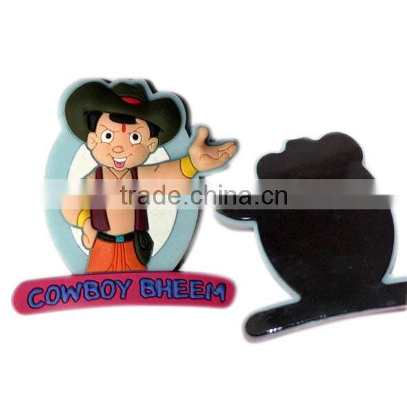 PVC rubber fridge magnet