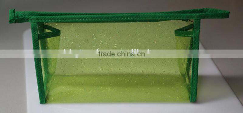 Promotion gift, portable low price ladies pars hand, ladies cosmetic bag ,PVC cosmetic bag