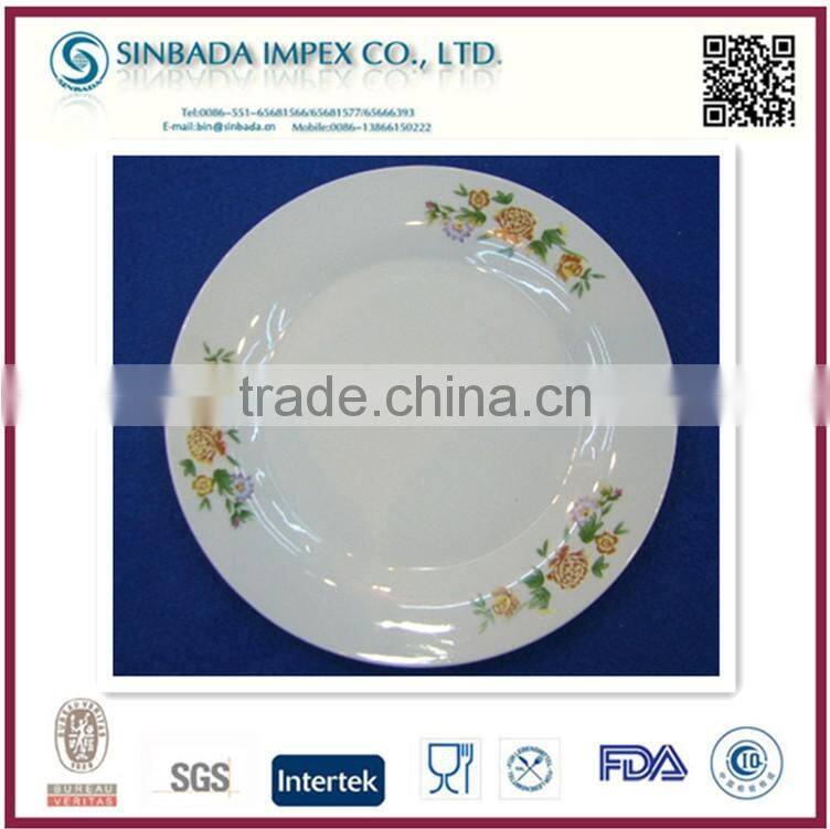 Eco-Friendly personalized porcelain plates