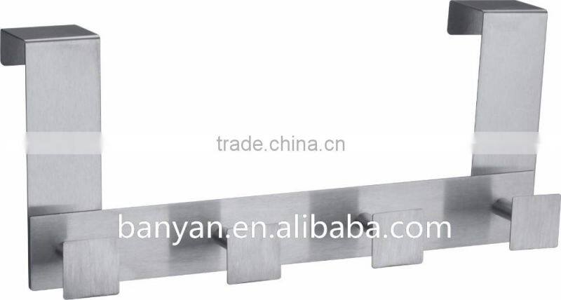 Stainless Steel Hanging Coat Hooks /Door Hooks With 5 Hook