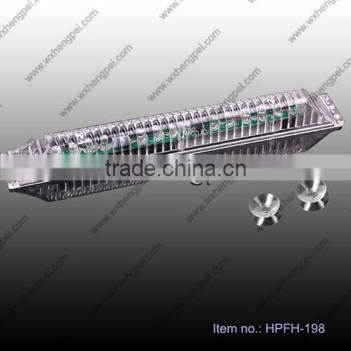 Solar energy warning light