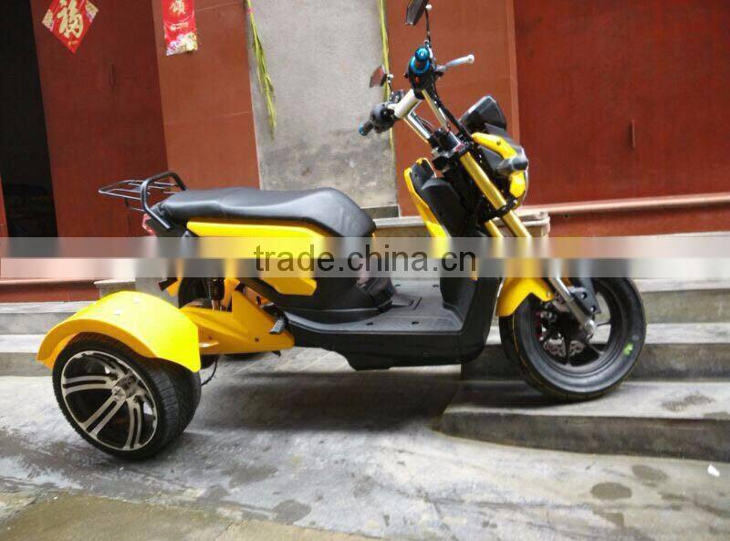 X-man Three Wheel Cross-Country Beach Electric Motorcycle, 60V20A electric bike for elder