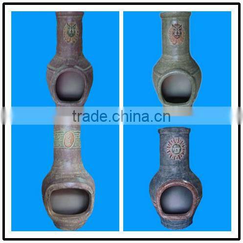 Hot design waterproof rain cap terracotta chimney