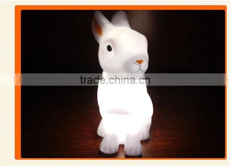 kids animal lamp night light led rabbit lamp kids
