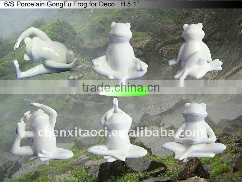 porcelain animal figurine- glazed porcelain bird statue-elephant arts crafts ceramic porcelain animal statue in white glaze for