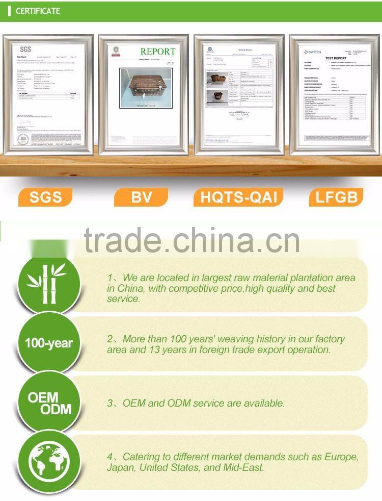 Latest design wholesale customized pure handmade colorful woven mini cheap empty gift basket