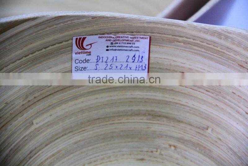 Safe food bamboo bowl made in Vietnam