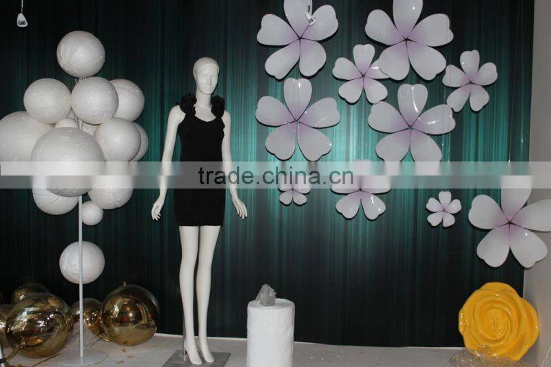 wedding decoration custom hanging acrylic flowers