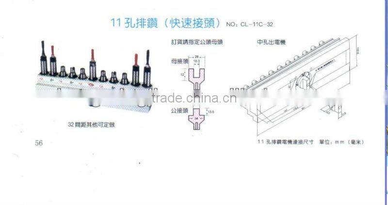 KMJ-121401 woodworking mulitiple spindle line boring 11 heads drilling heads