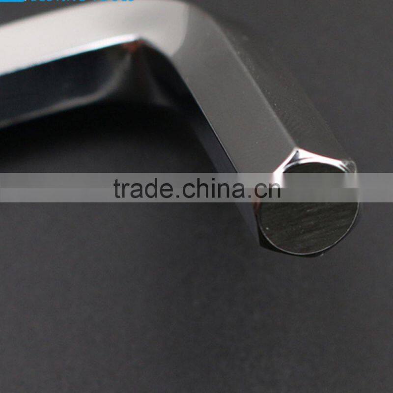 9 Pcs L shape ball end carbon steel spanner hex key wrenches set