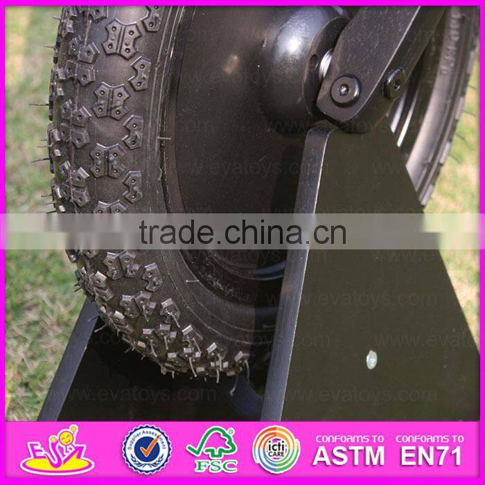 2015 Black color bicycle toy for christmas gift,Wooden toy bicycle toy for promotion,Wooden bicycle toy for exhibition W16C051