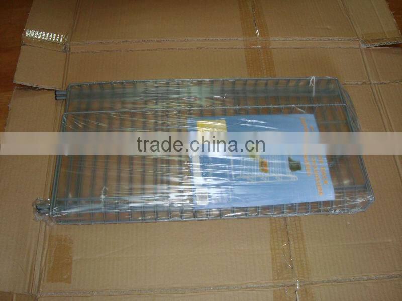 Living room furniture stackable 4 tier stainless steel metal shoe rack