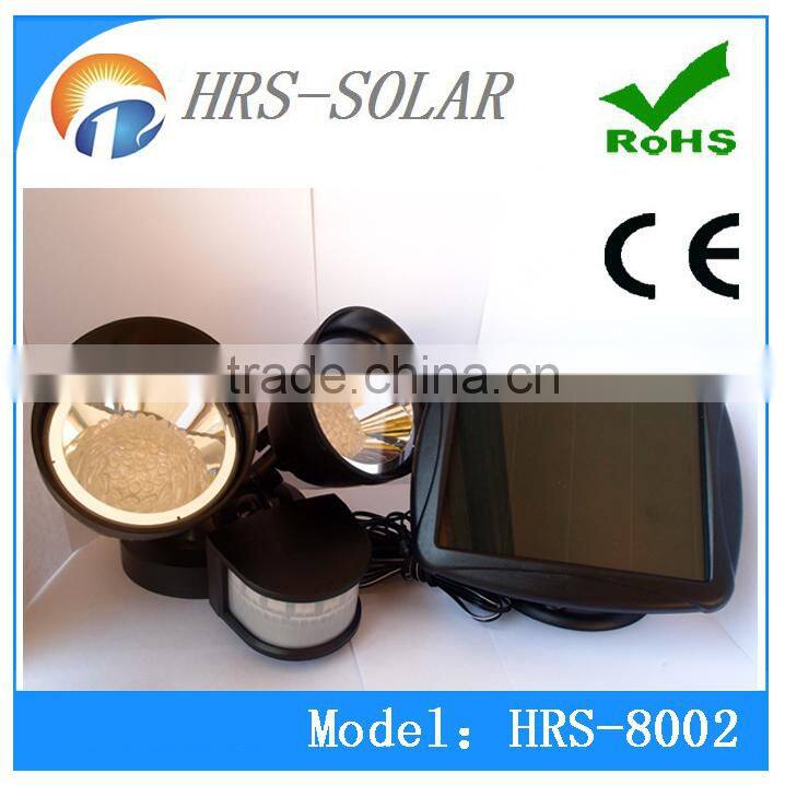 60 LED SOLAR POWER RECHARGEABLE PIR MOTION OUTDOOR SENSOR SECURITY LIGHT