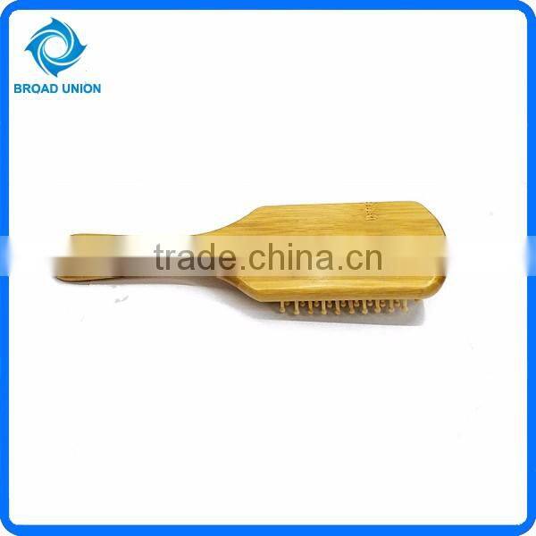 Beauty Hair Straightener Brush Wood Comb