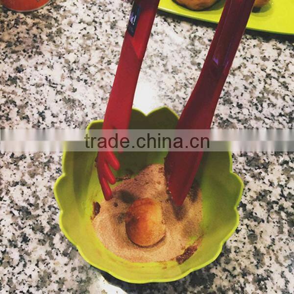 Custom plastic Handy - Locking Tongs manufacturer,plastic Red Kitchen to Table 10-inch Red Tongs