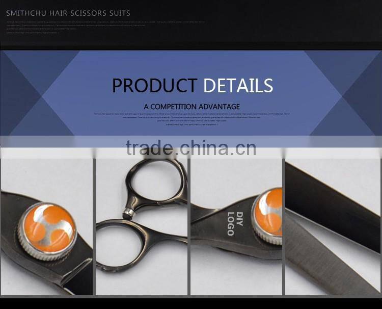 zhangjiagang 440c 2014 diamond-like carbon hairscissors hot sale