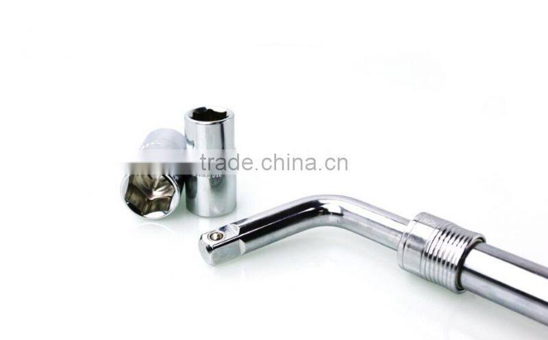 New design 4pcs tire wrench set for car, polished design auto repair car wrench tools