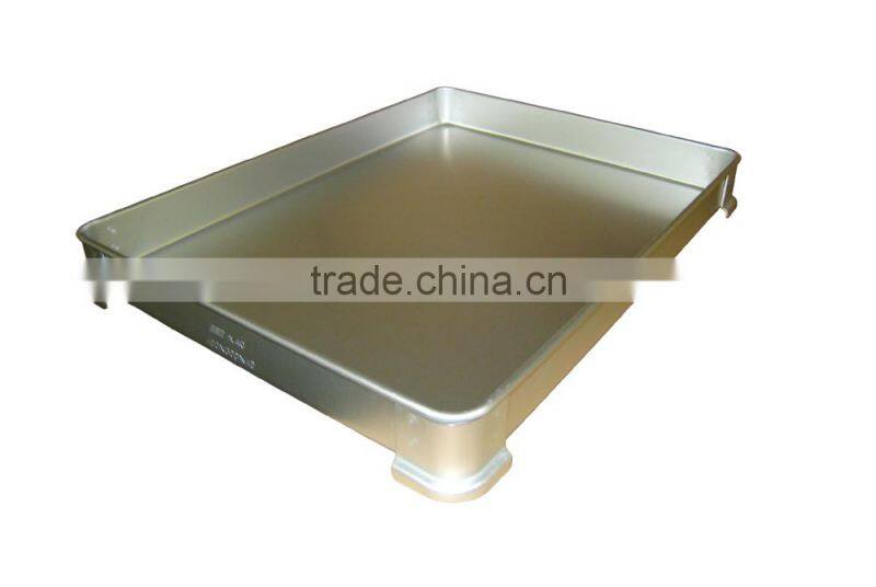 Alumite Food Container and Lid for Dumpling Gyoza Alumite Vat Professional use
