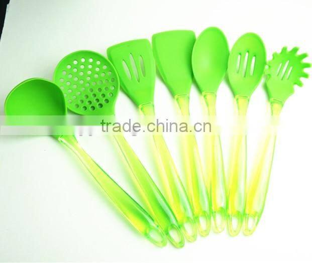 33059 silicone Kitchen Cooking Utensils with ps handle