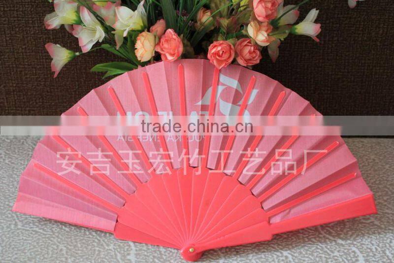 Factory wholesale fabric hand held fan