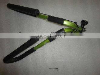 surf board rack for bike using