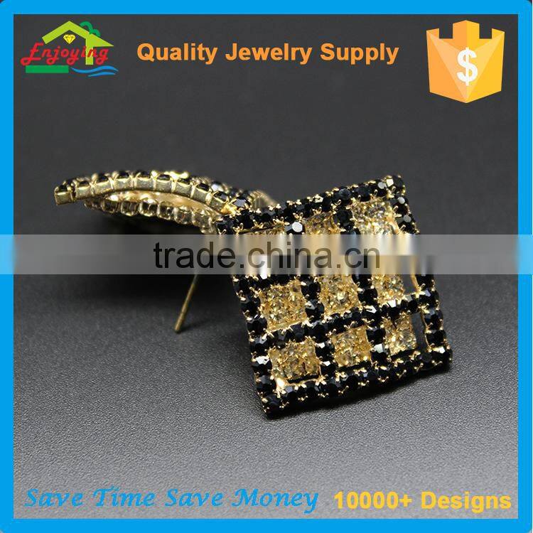 Wholesale 925 sterling silver beautiful cz stone stud earring designs for women