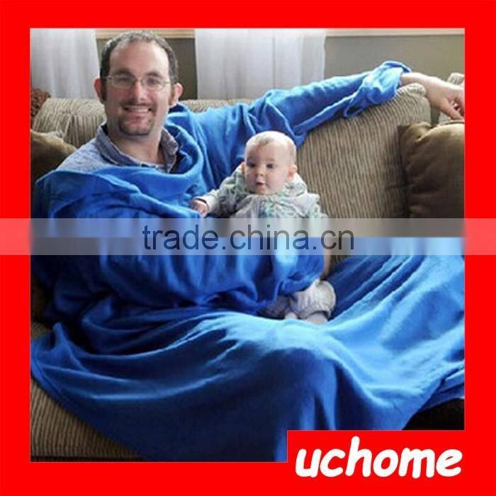 UCHOME Factory price TV Snuggie Blanket With Sleeves