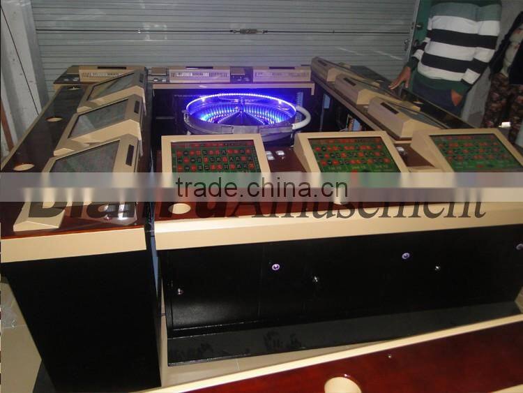 High qualllty PCB touch screen electronic gamblng 6/8/10/12 players 17 inc roulettte machine manufacturer in Triidad and Tobago