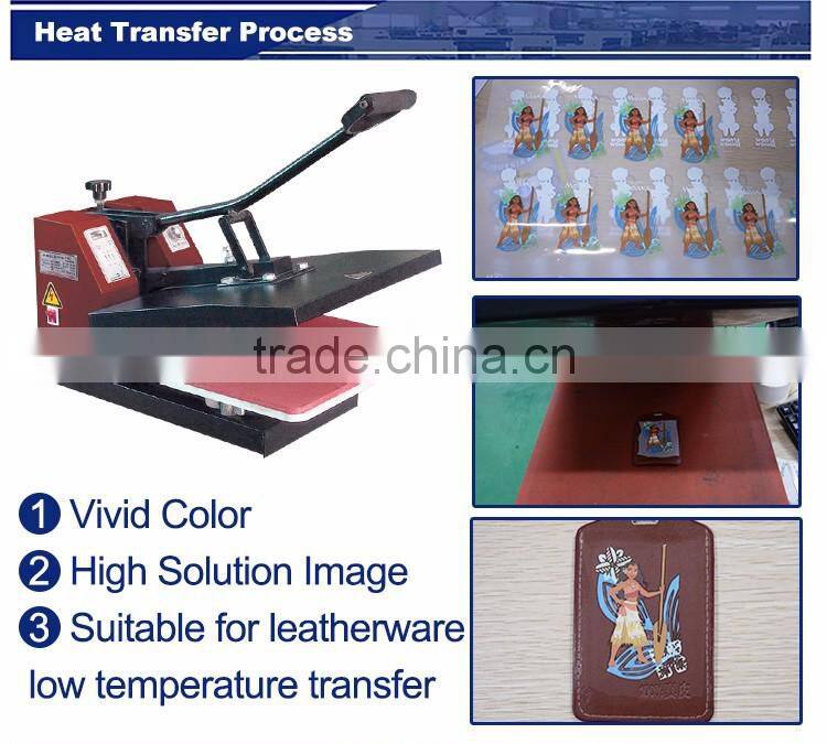 Jiabao manufacture heat transfer printing for lady leather bags