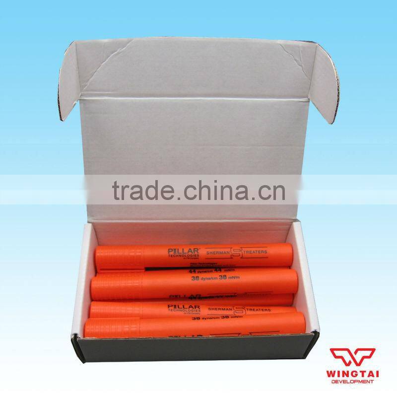 treater marker for aluminum foil test