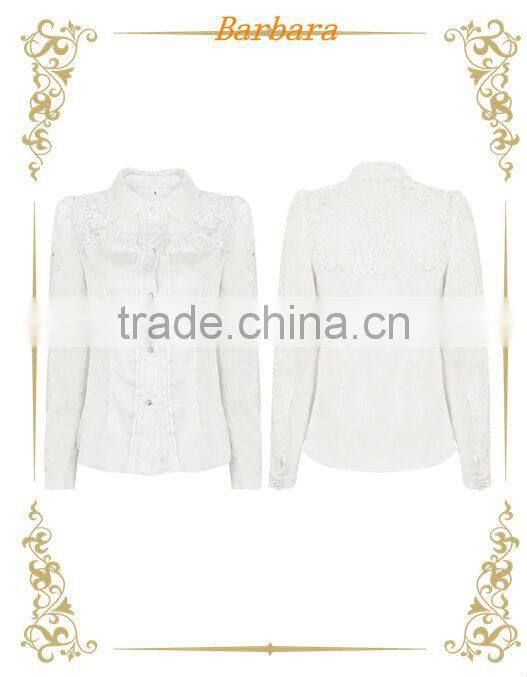 2014 cheap price wholesales lace blouse MX070