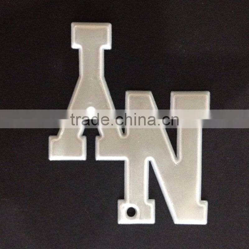 Reflect light label for clothes Neon label high light label reflective