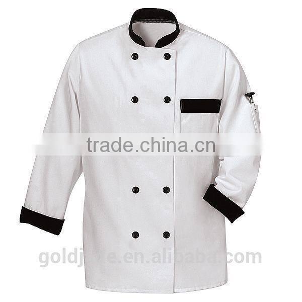 Restaurant Professional Unique Design cjef uniform Coat Chef Jacket