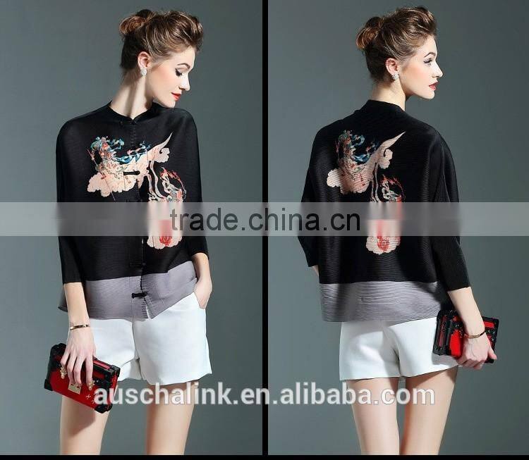 newest chinese stylish popular sexy ladies loose top factory price