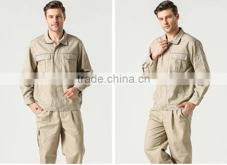 high quality 100% cotton/cotton poly blended worker uniform