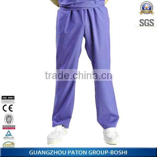 unisex hospital Uniform pants ,best sell nurse pants