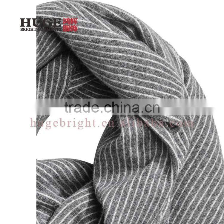 Premium Quality Double-Layered Jacquard Wool Big Knit Scarf