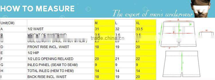 Free Sample Picture Of Yoga Pants Loose Transparent Sexy Penis Manview Underwear SM01-6