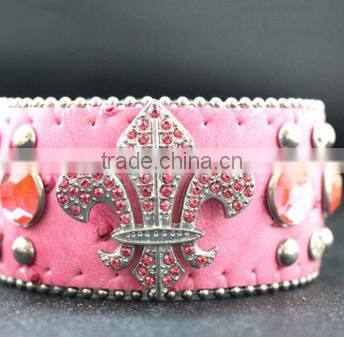 women's luxury leather bracelets 2016 sparkling heart soft leather bracelets high end leather bracelets