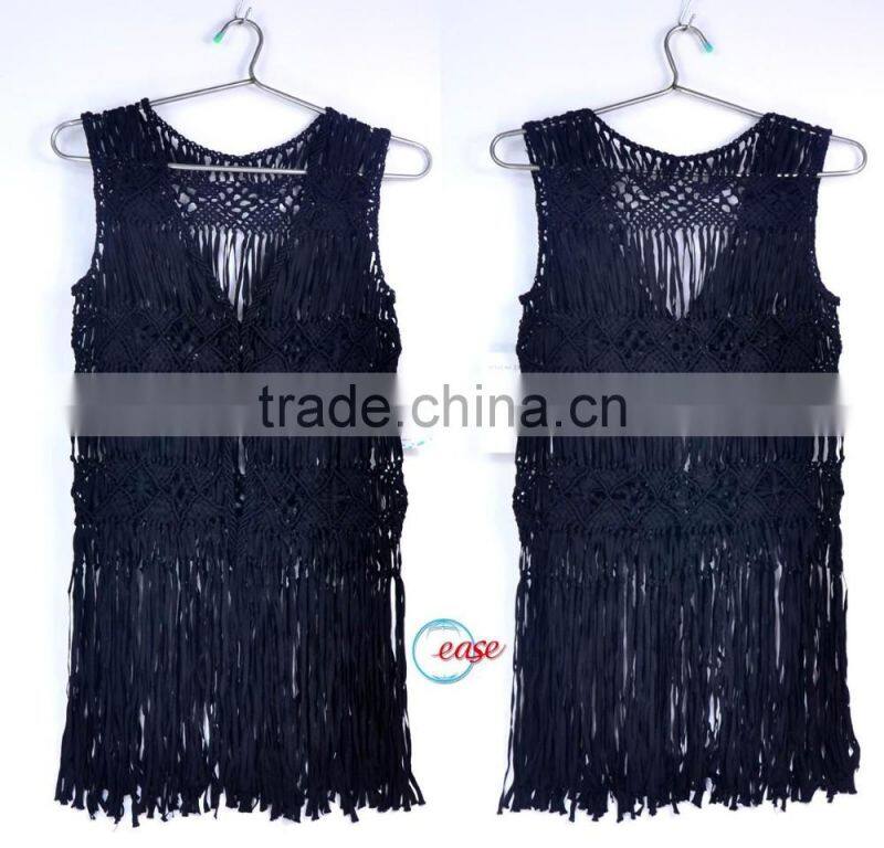 2016 tape yarn hand knit sweater