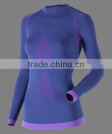 Cheap China cycling clothing Seamless knitted long Sleeve