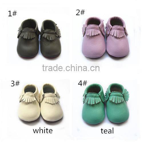 beige color soft rubber sole baby shoes for 6-24months,only 3 sizes