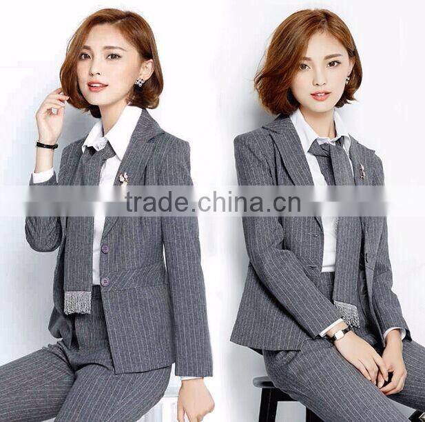 wholesale stand collar women formal t shirts new fashion pretty ladies clothing