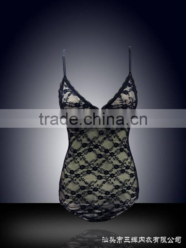 New design sexy fashion women babydoll fancy lingerie underwear