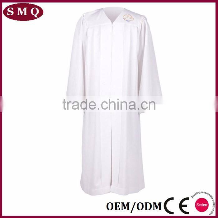 white wholesale church choir robes