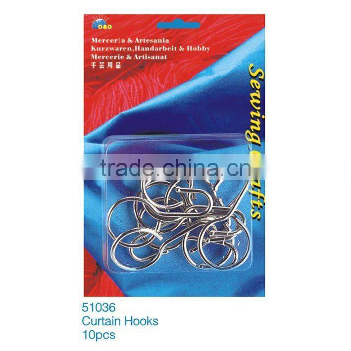 D&D Decorative Stainless Steel Curtain Hooks Clips