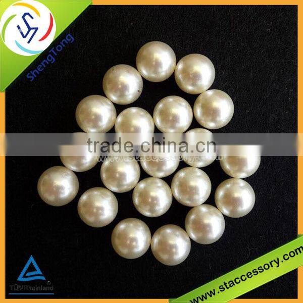 Pearl Beads of Plastic,Imitation Plastic Pearl Beads Without Hole