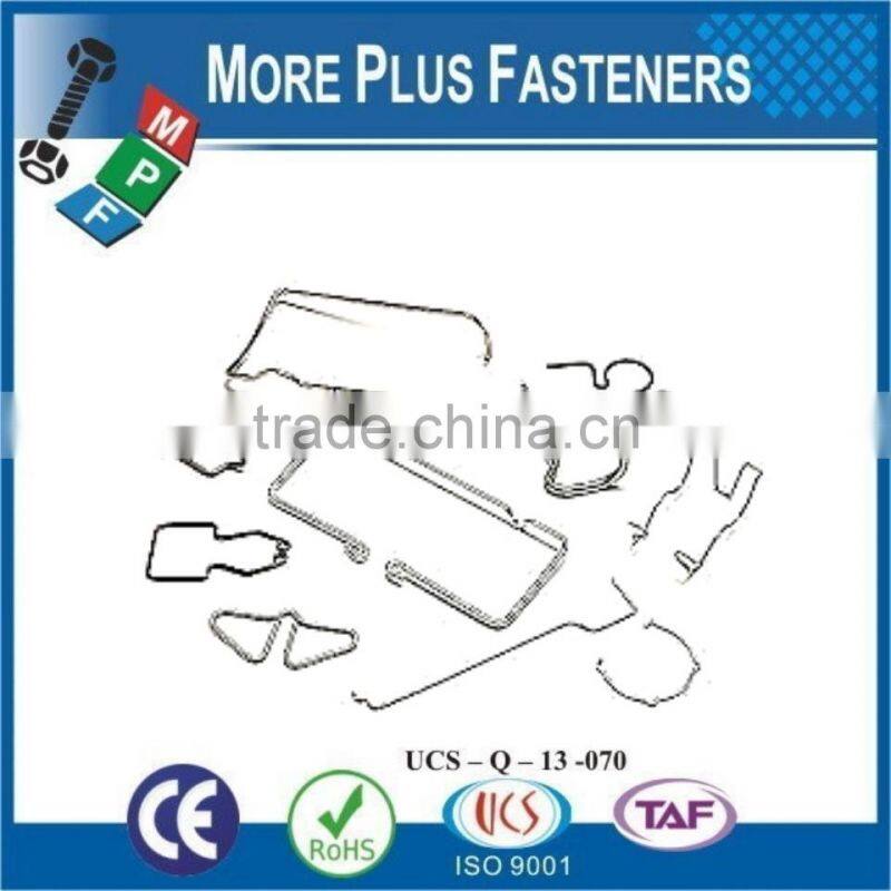 Made in Taiwan High Quality Custom Made Metal Wire Form Parts