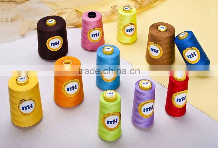 Small spool of 100% polyester embroidery thread
